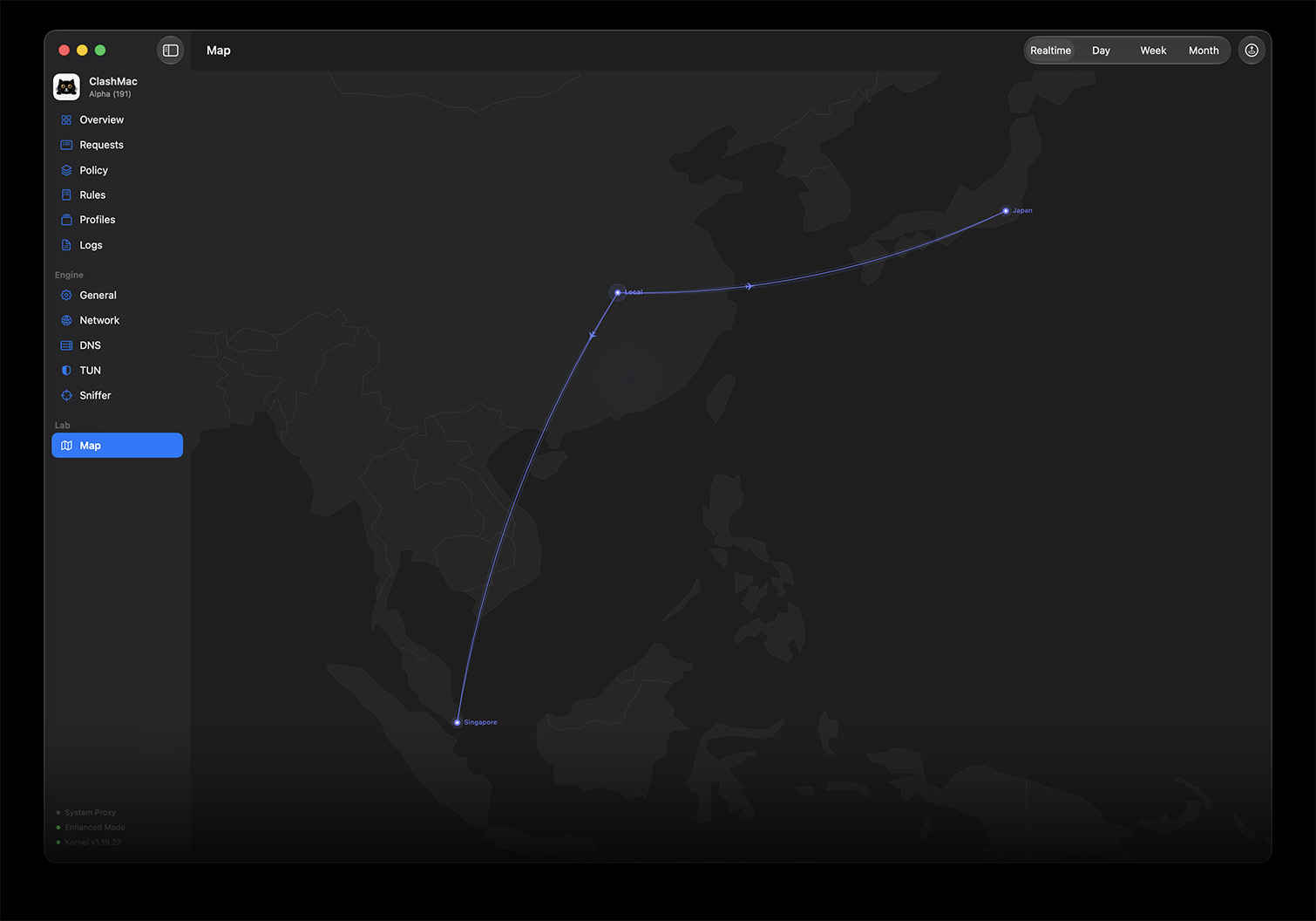 ClashMac Route Map